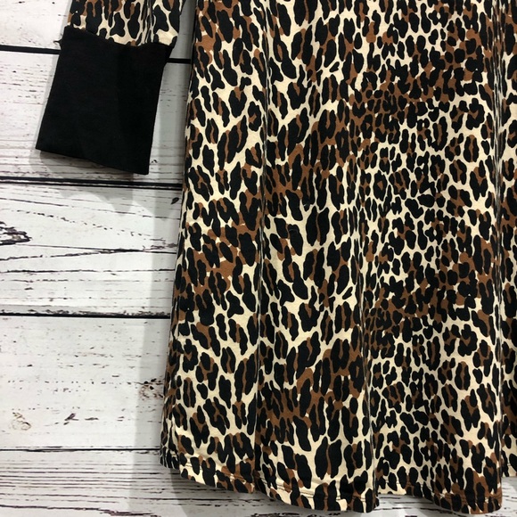 Betsey Johnson Animal Leopard Print Pajamas Nightie Sleep Shirt Dress - Picture 4 of 7